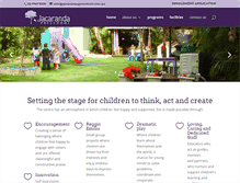 Tablet Screenshot of jacarandapreschool.com.au